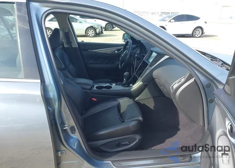 2015 Infiniti Q50 Hybrid Premium/Sport из США, поврежденный, VIN JN1AV7AR9FM850824